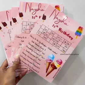 Customise Tambola Tickets